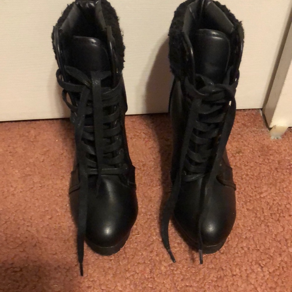Bamboo Black Booties